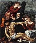 Christ Canvas Paintings - The Lamentation of Christ